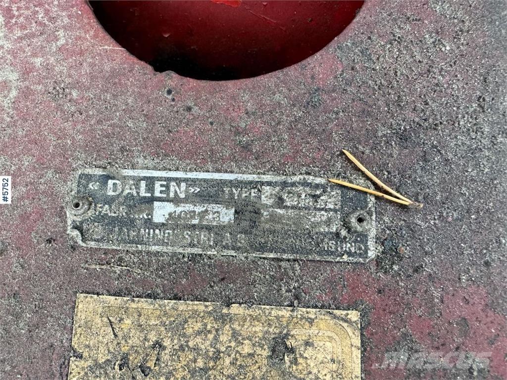 Dalen 1278 حراثات ونصول الجليد