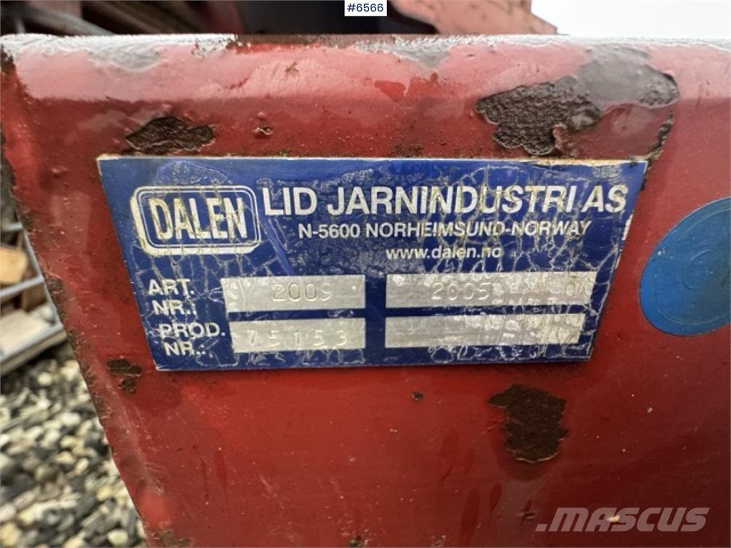 Dalen 2 trinns حراثات ونصول الجليد