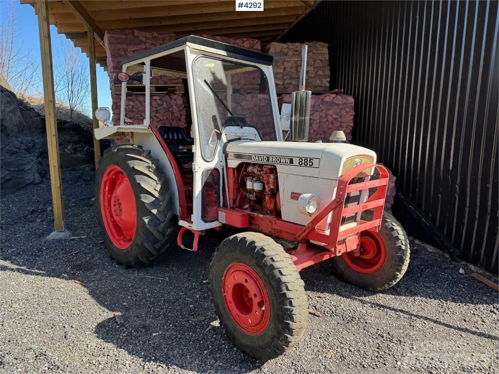 David Brown 885 الجرارات