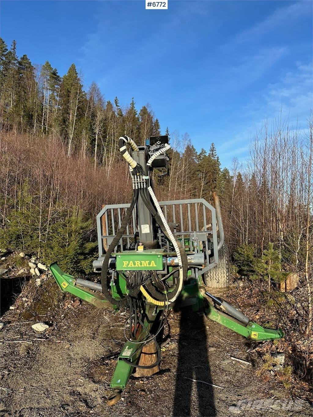 Farma CT 8,5 - 12 مقطورات أشجار