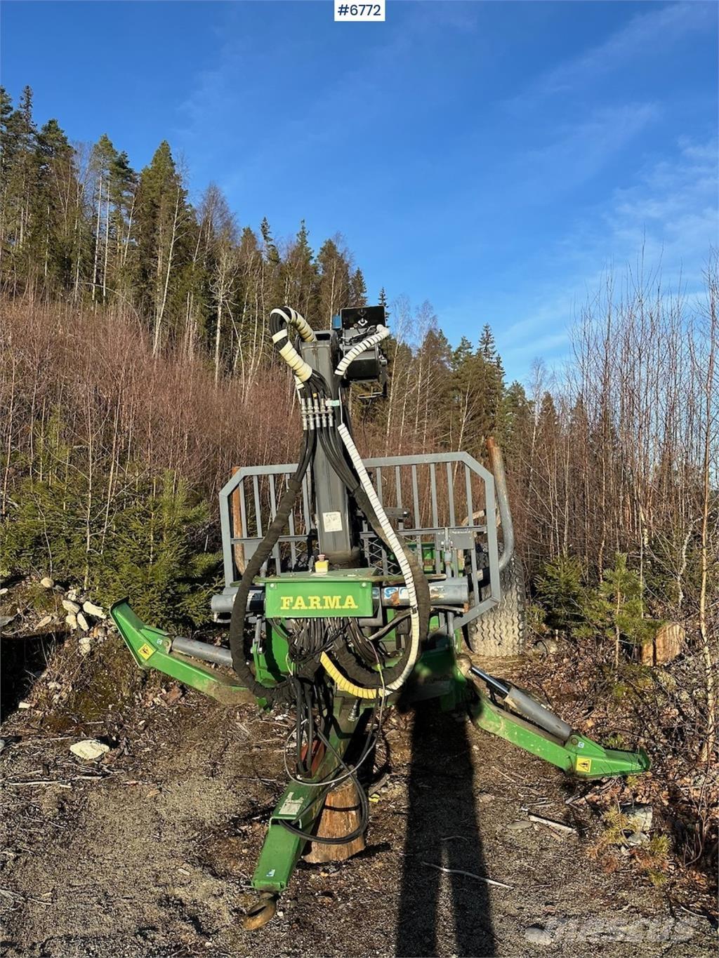 Farma CT 8,5 - 12 مقطورات أشجار