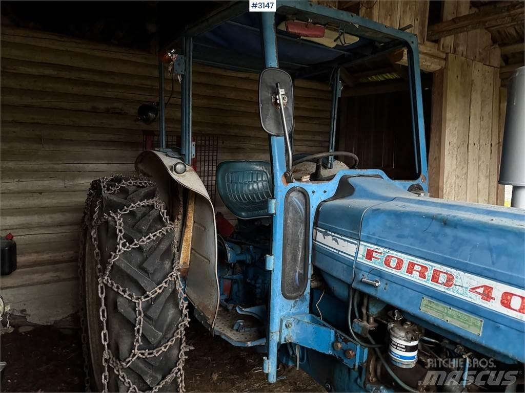 Ford 4000 الجرارات