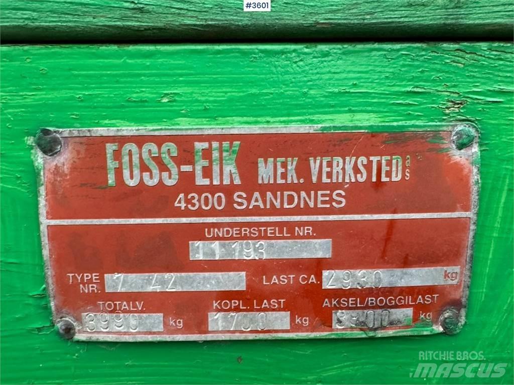 Foss-Eik 4T مقطورة حبوب