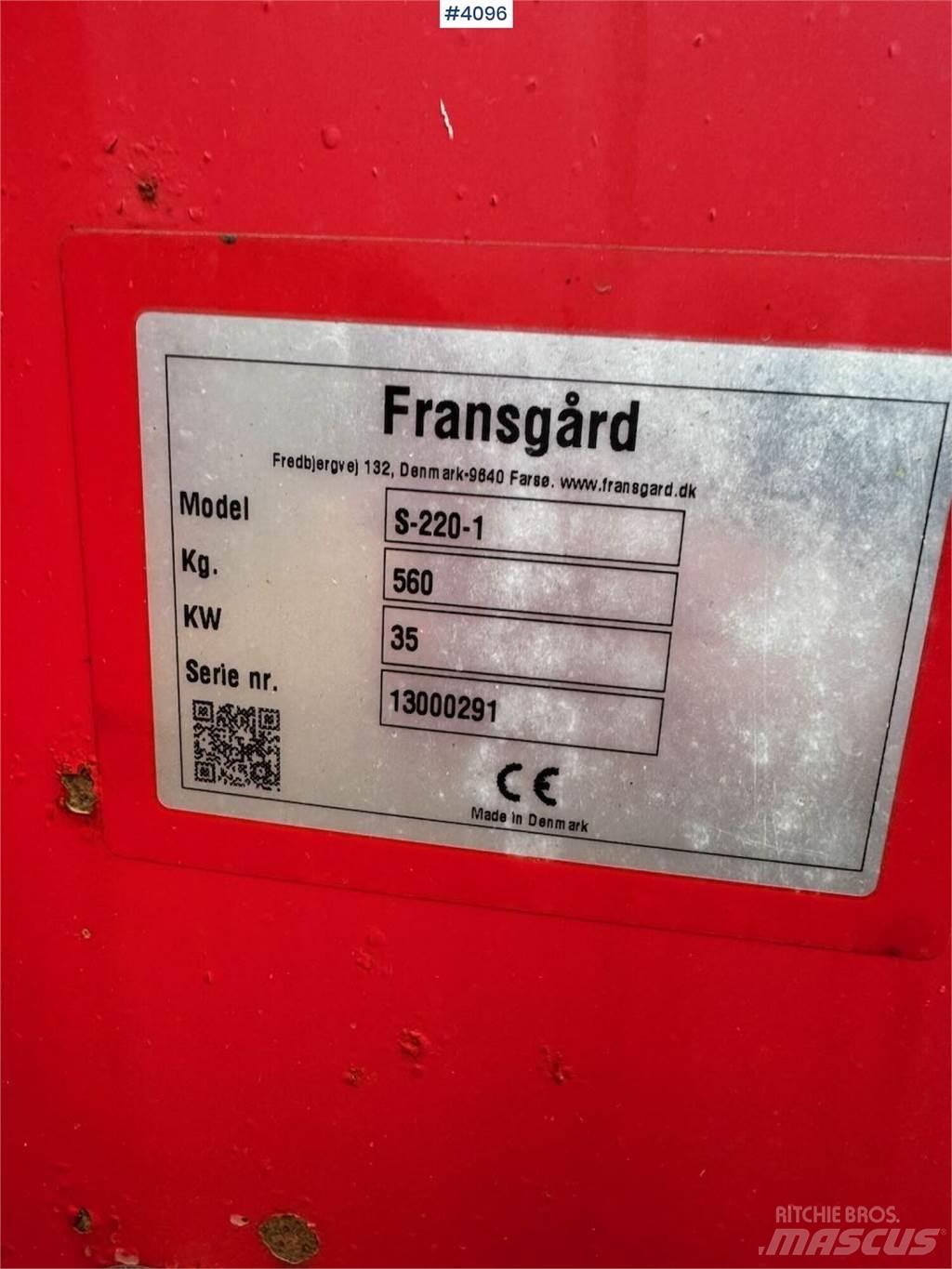 Fransgård S-220 قاذفات الجليد