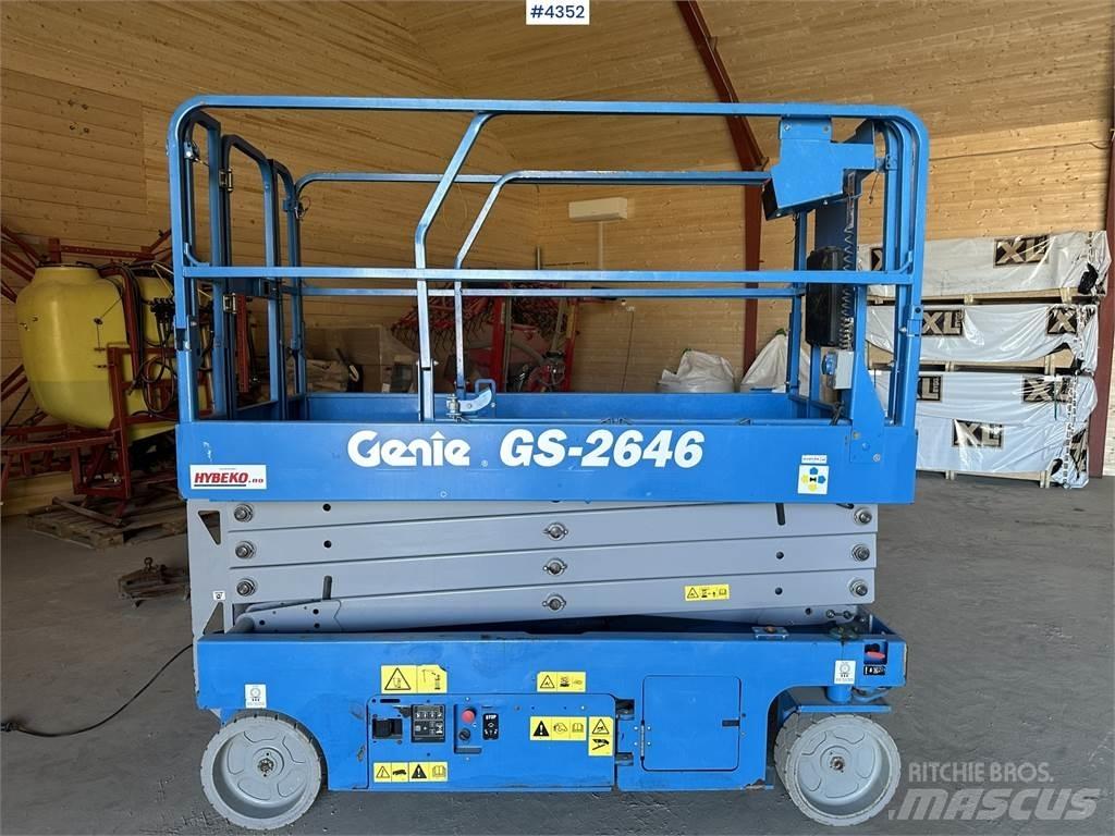 Genie GS-2646 رافعات ومنصات أخرى