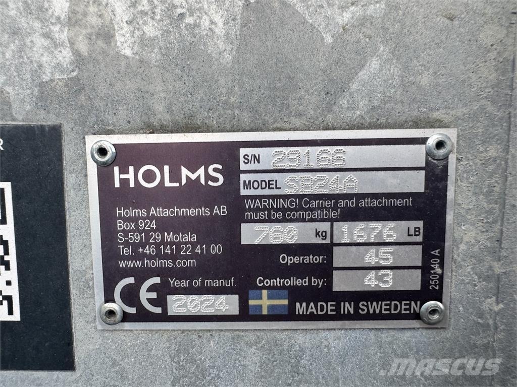 Holms SB24A حراثات ونصول الجليد
