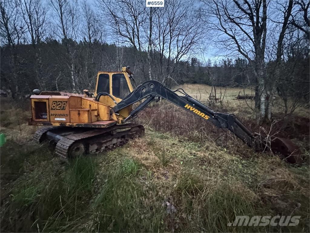 Hymas 82R حفارات زحافة