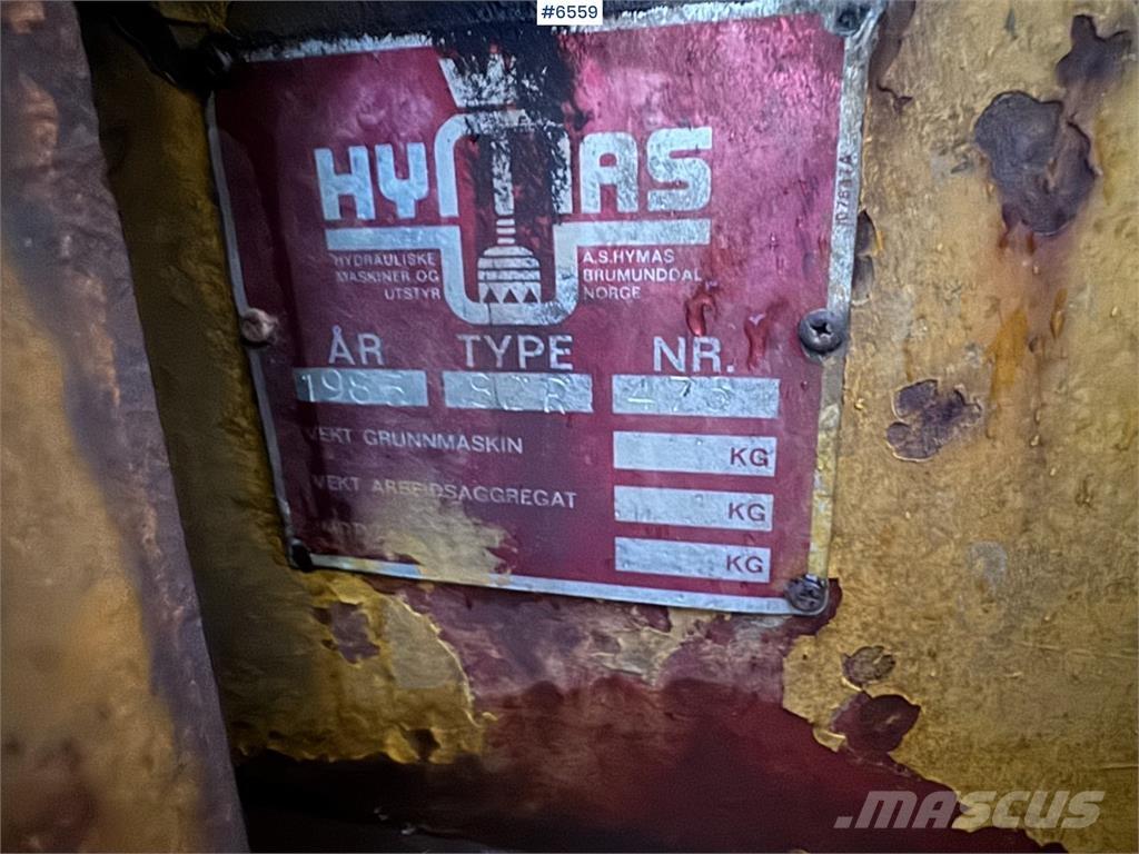 Hymas 82R حفارات زحافة