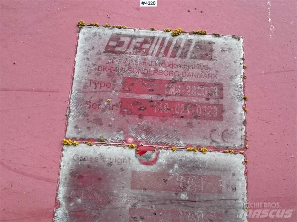 JF GMS-2800TS ماكينات وملحقات زراعة أخرى