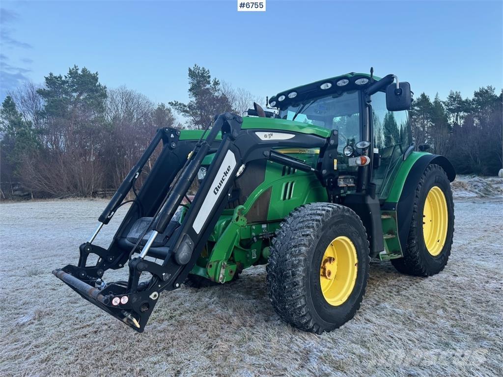 John Deere 6125R الجرارات