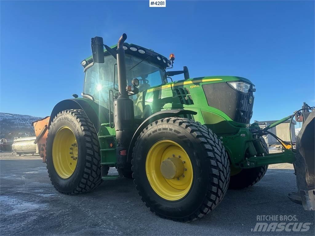John Deere 6195R الجرارات