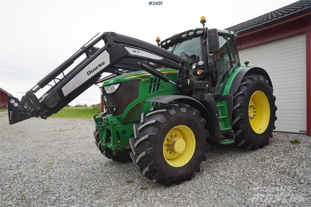 John Deere 6215R الجرارات