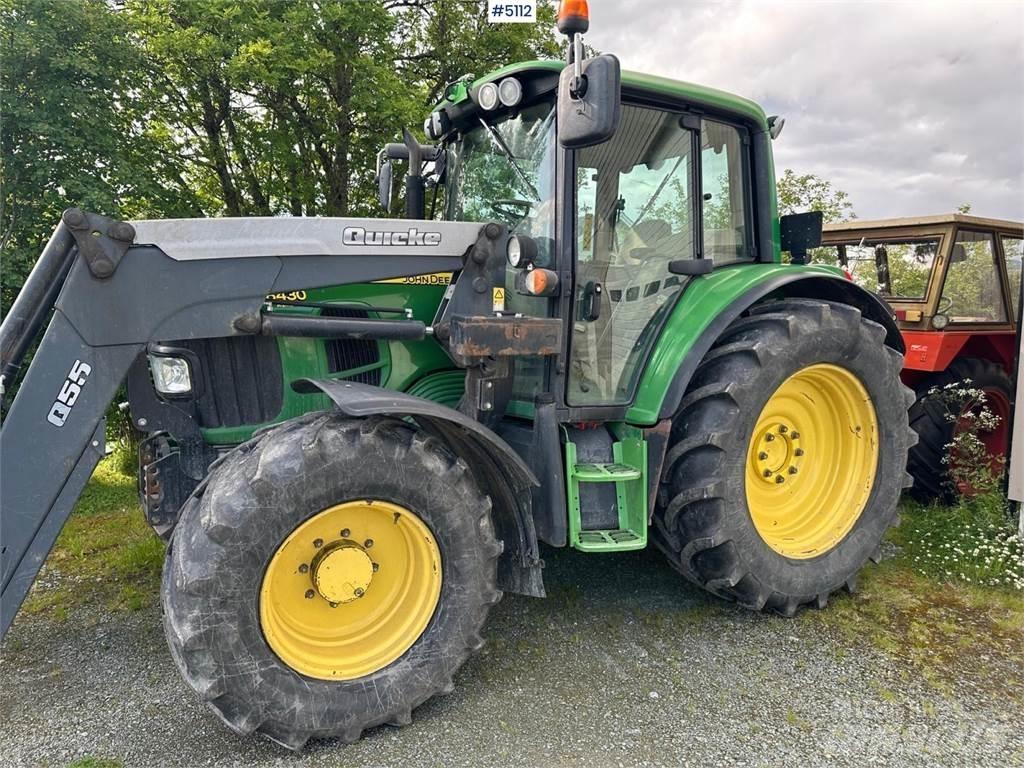 John Deere 6430 الجرارات