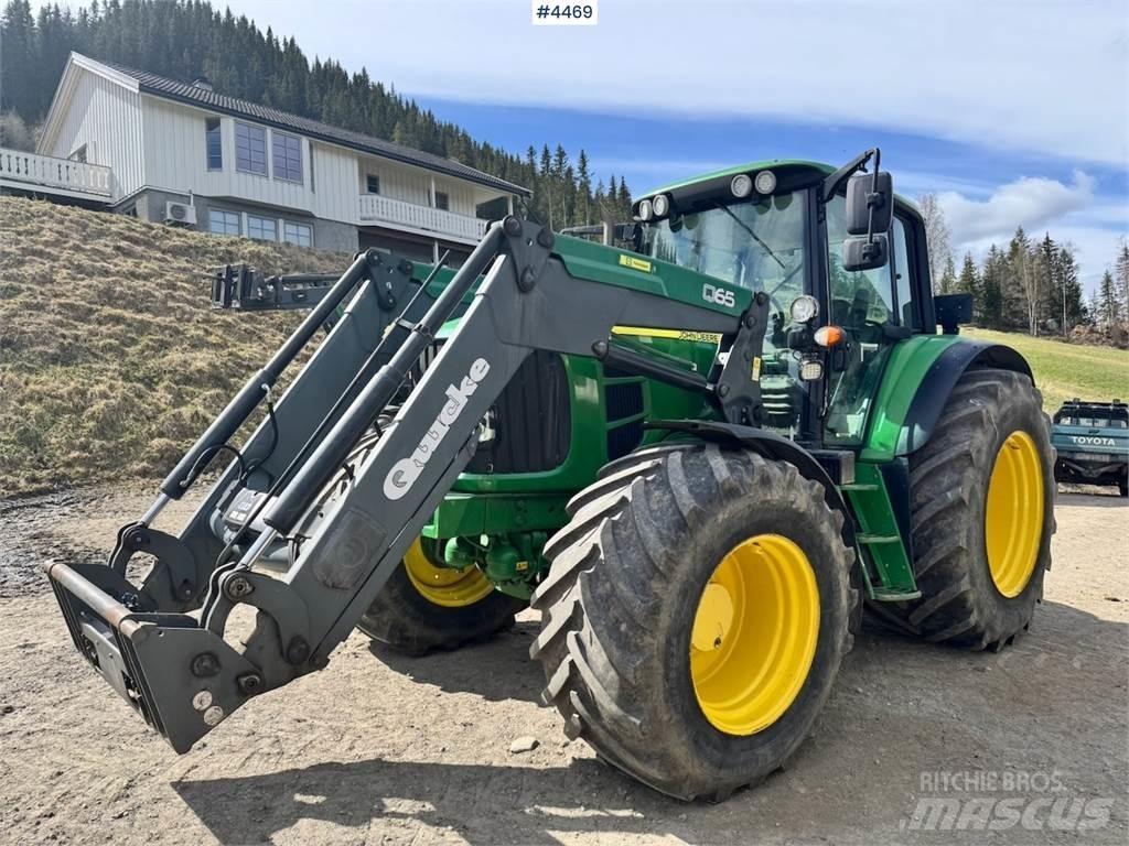 John Deere 6630 الجرارات