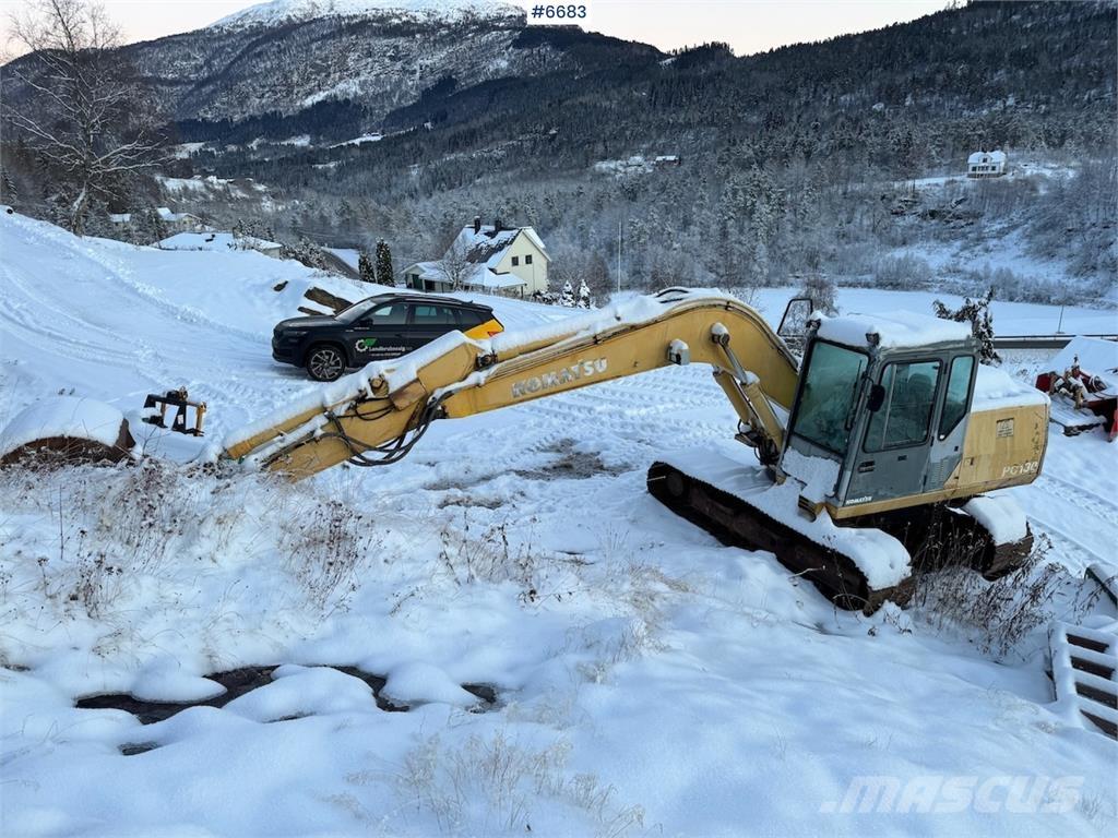 Komatsu PC 130-5K حفارات زحافة