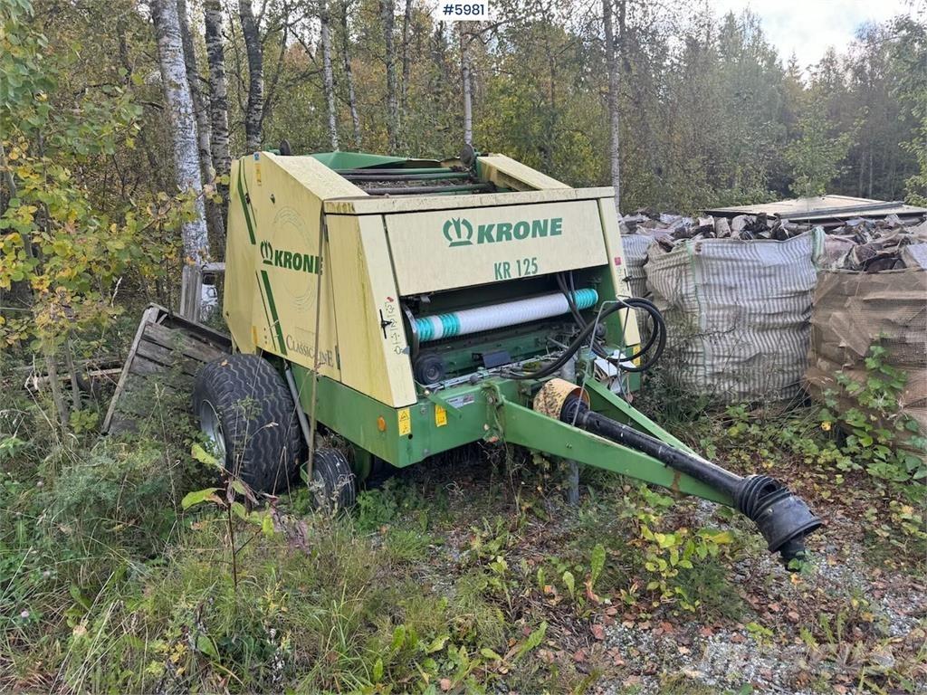 Krone KR 125 معدات أخرى للحصاد