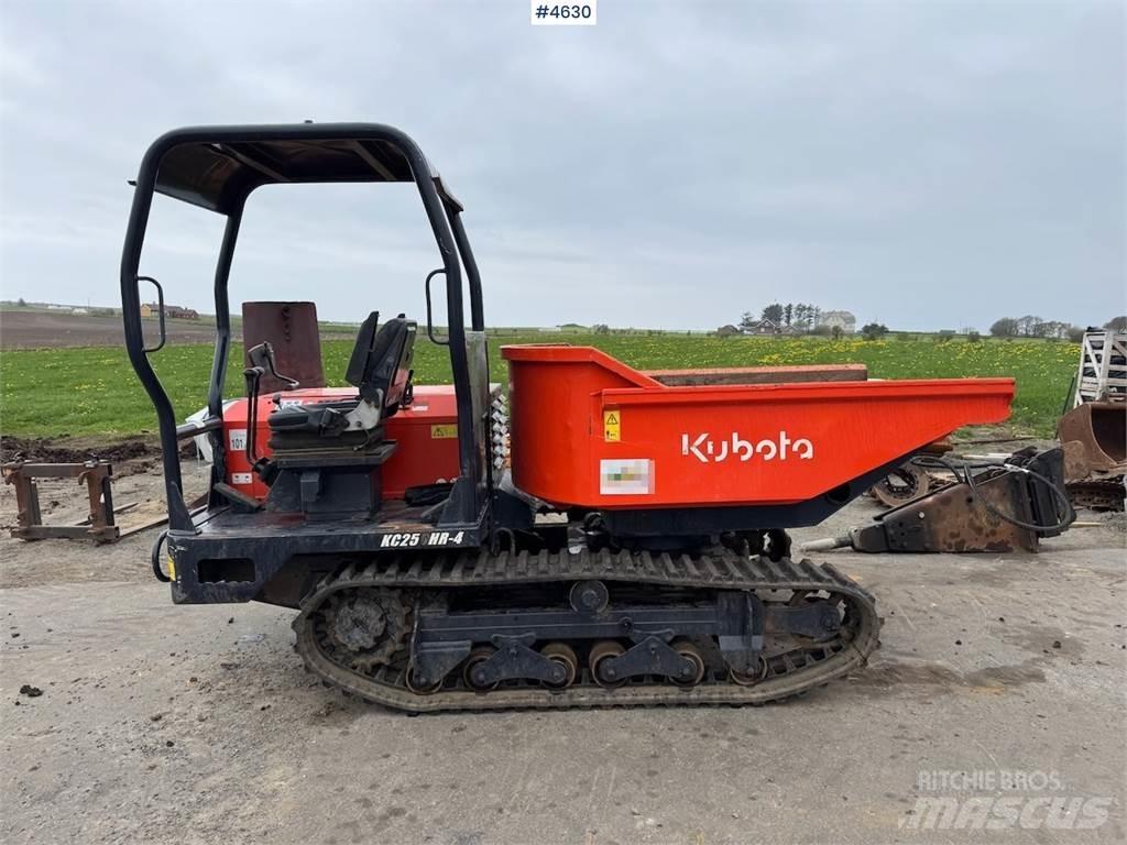 Kubota KC250HR-4 عربات نقل قلابة للمواقع