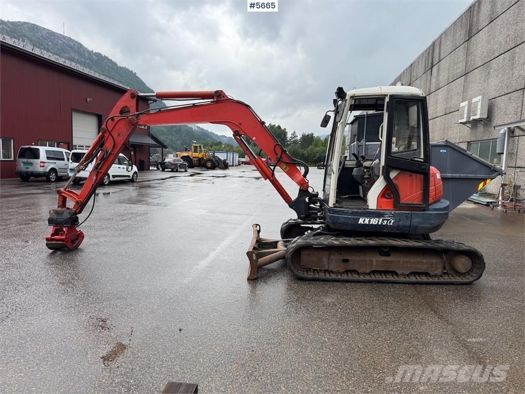 Kubota KX 161-3 حفارات زحافة