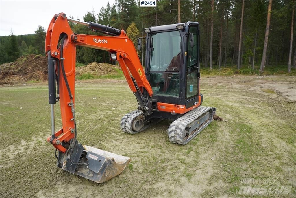 Kubota U27-4 حفارات زحافة