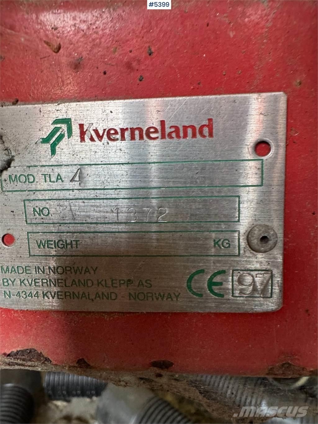 Kverneland TLA 4 ماكينات وملحقات زراعة أخرى