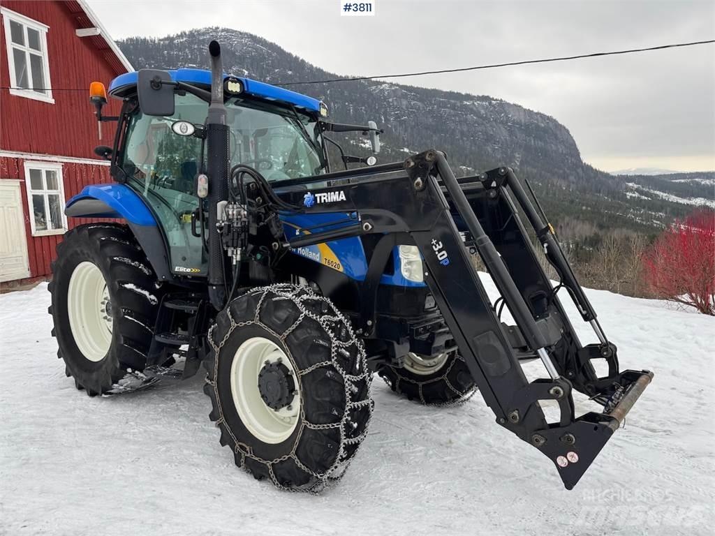 New Holland T6020 الجرارات
