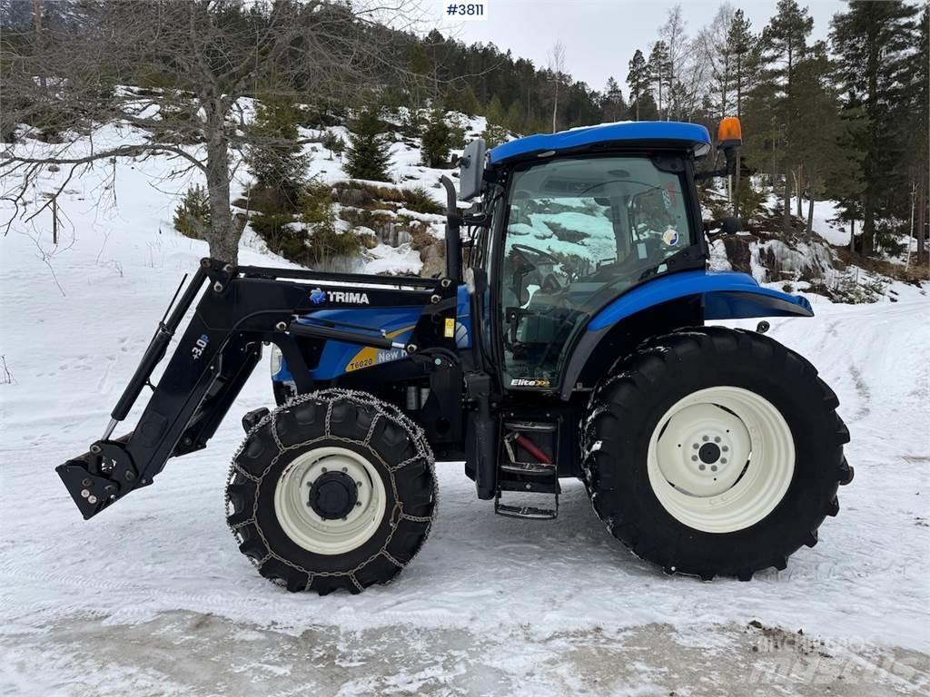 New Holland T6020 الجرارات