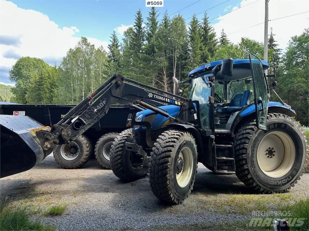 New Holland T6040 الجرارات