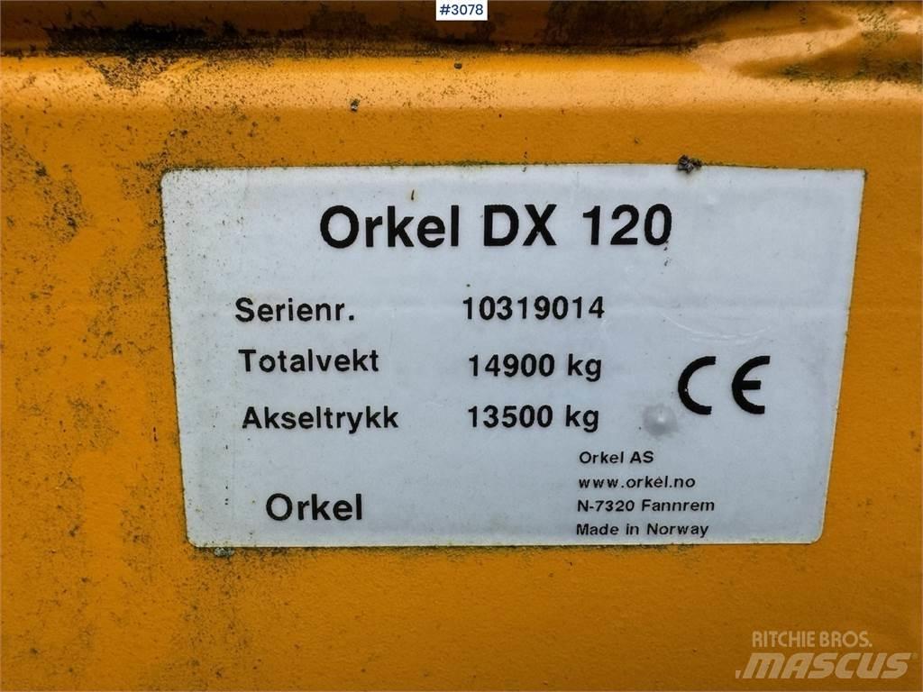 Orkel DX 120 مقطورة حبوب