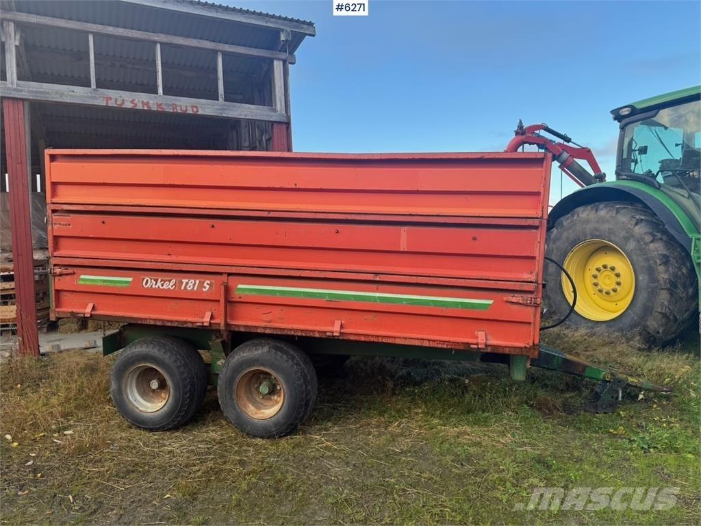Orkel T81 S مقطورة حبوب