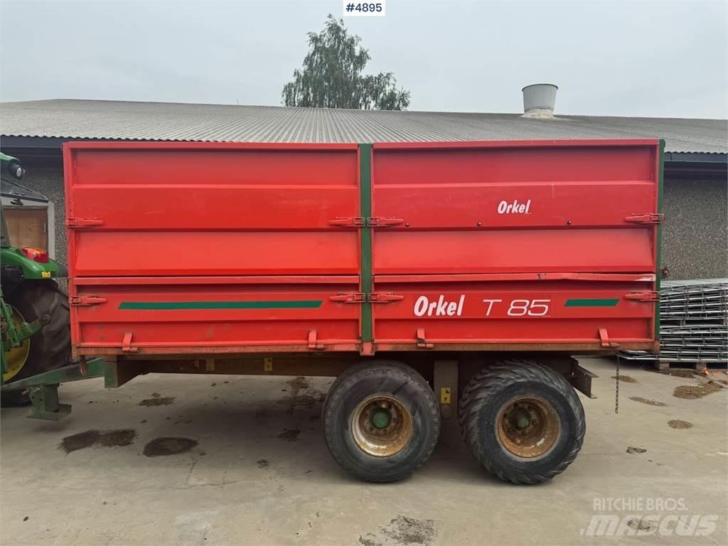 Orkel T85S henger مقطورة حبوب
