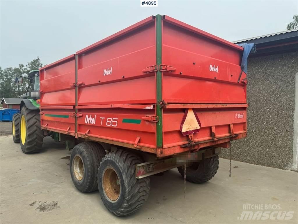 Orkel T85S henger مقطورة حبوب