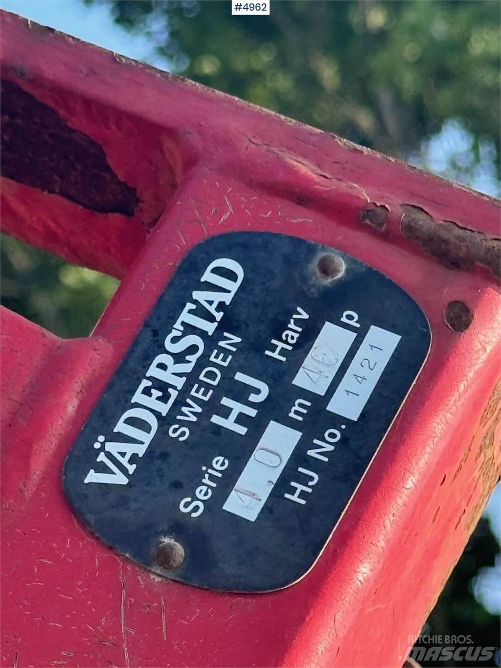 Väderstad Harv ماكينات وملحقات زراعة أخرى