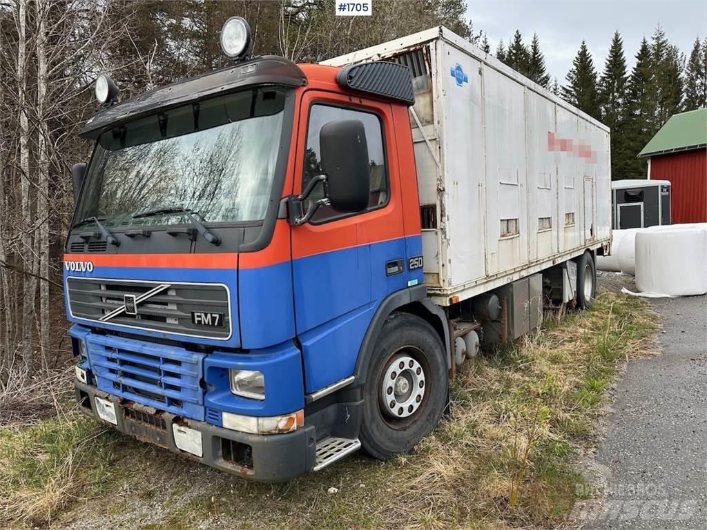 Volvo 250 4x2 شاحنات ذات هيكل صندوقي