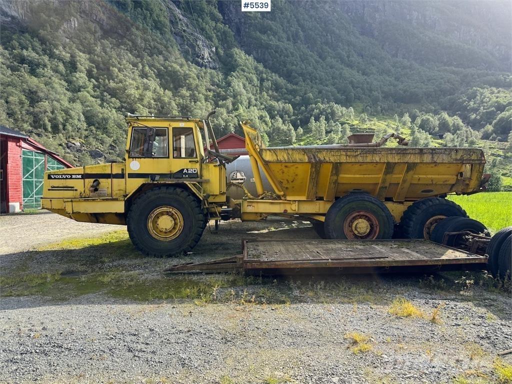 Volvo A 20 6x6 عربات نقل قلابة للمواقع