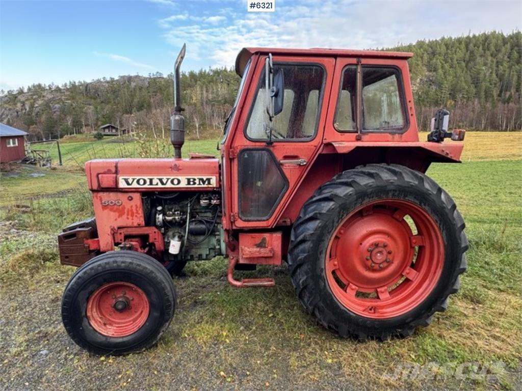 Volvo BM 500 الجرارات