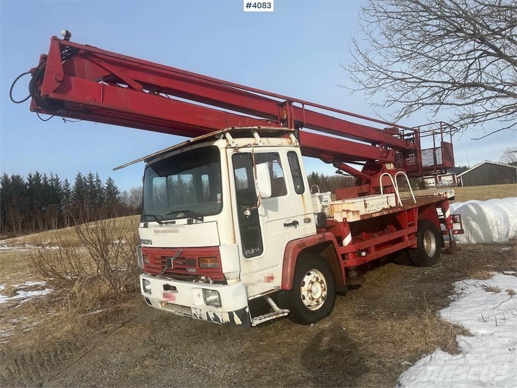 Volvo BM FL 614 المنصات الهوائية المثبتة على شاحنة