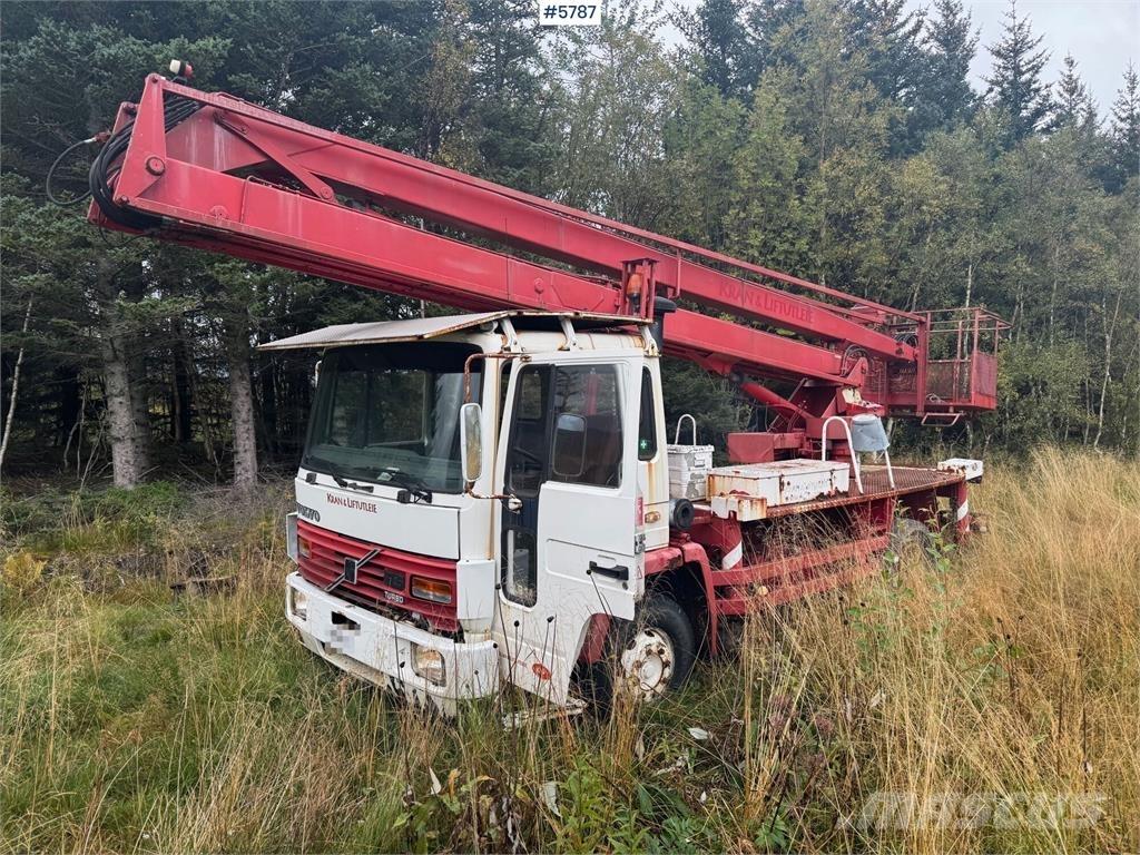 Volvo FL614 المنصات الهوائية المثبتة على شاحنة