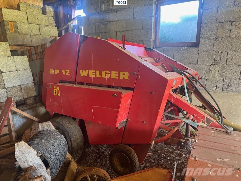 Welger RP12 معدات أخرى للحصاد
