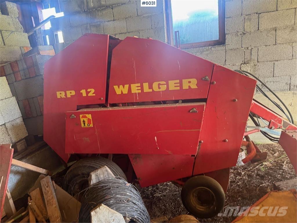 Welger RP12 معدات أخرى للحصاد
