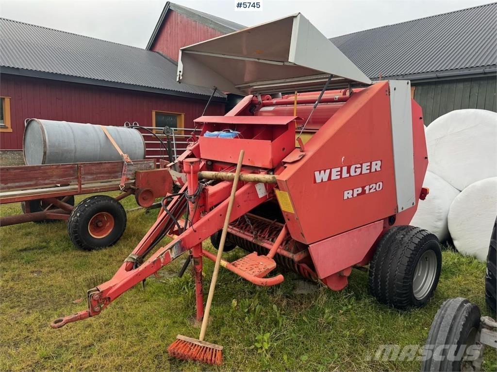 Welger RP120 معدات أخرى للحصاد