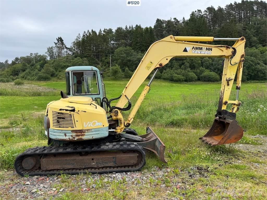 Yanmar ViO 70 حفارات زحافة