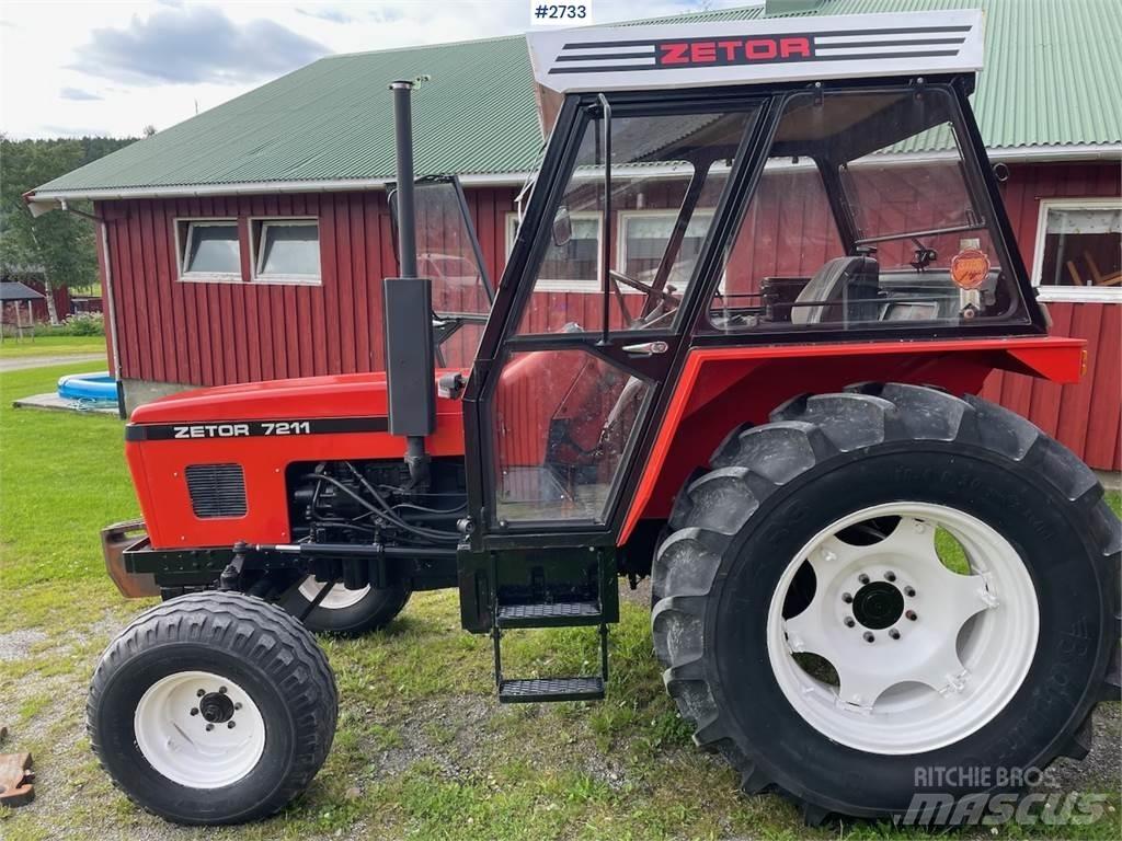 Zetor 7211 الجرارات