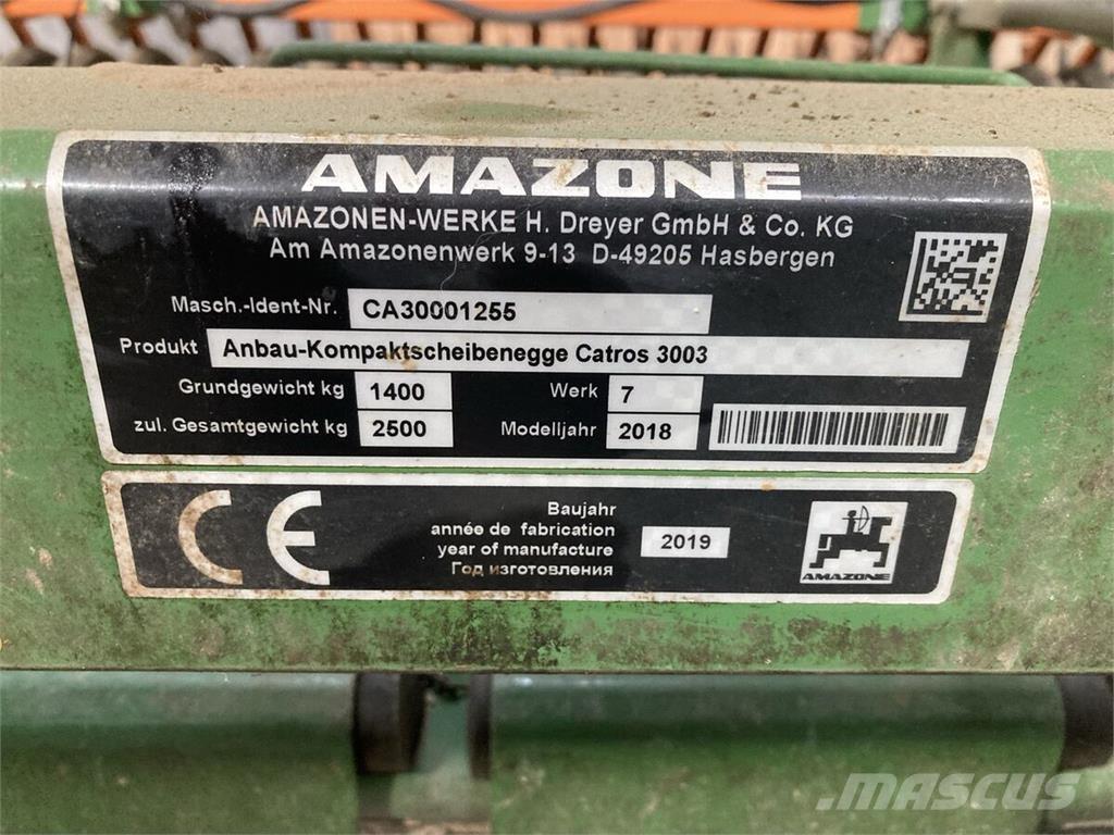 Amazone Catros 3003 زحافات ساحقة