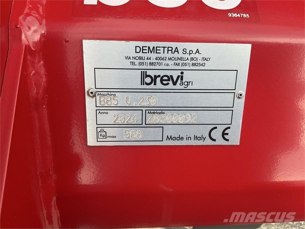  B85 - 230 ماكينات وملحقات البذر الأخرى