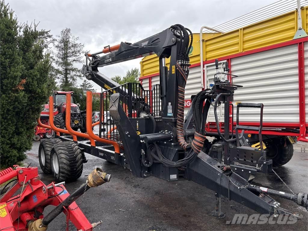 BMF 10T2+750Kran مقطورات تحريج