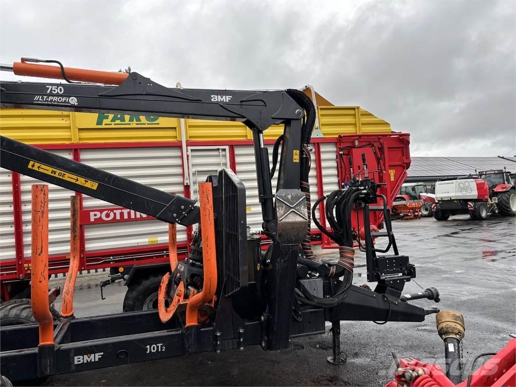 BMF 10T2+750Kran مقطورات تحريج