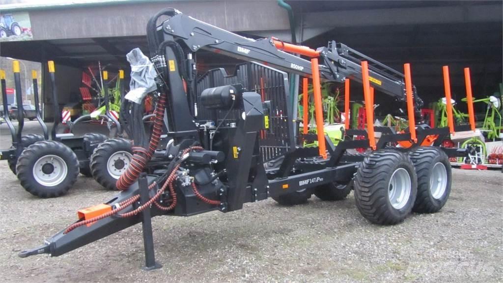 BMF 14T2 + 850 HP مقطورات تحريج