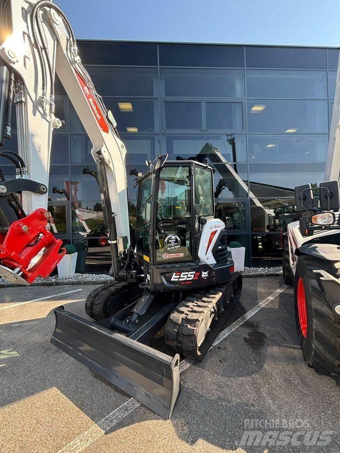 Bobcat E55z حفارات صغيرة أقل من 7 طن (حفارات صغيرة)