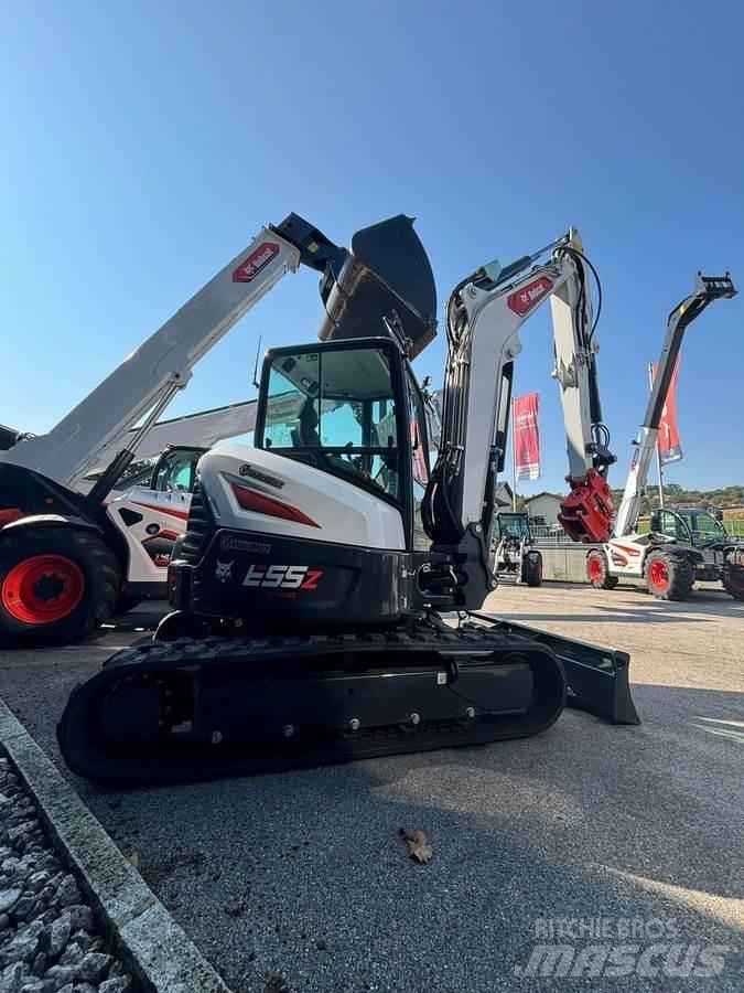 Bobcat E55z حفارات صغيرة أقل من 7 طن (حفارات صغيرة)