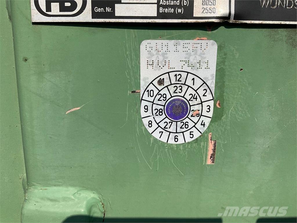 Brantner 20051/2XL مقطورات قلابة